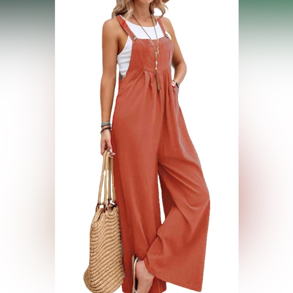🆕 Overalls Wide Leg Baggy Overalls Jumpsuit